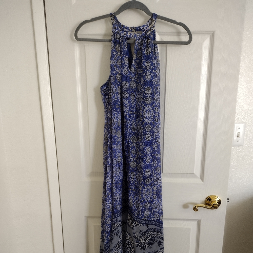 Women's Alya Blue Asymmetrical Dress